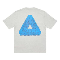 PALACE TRI-SLIME T-SHIRT Logo Blue Short Sleeve Unisex Gray P20TS032
