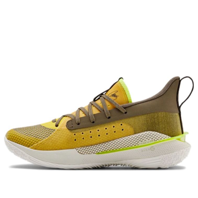 (GS) Under Armour Curry 7 Actual Combat Yellow 3022113-701