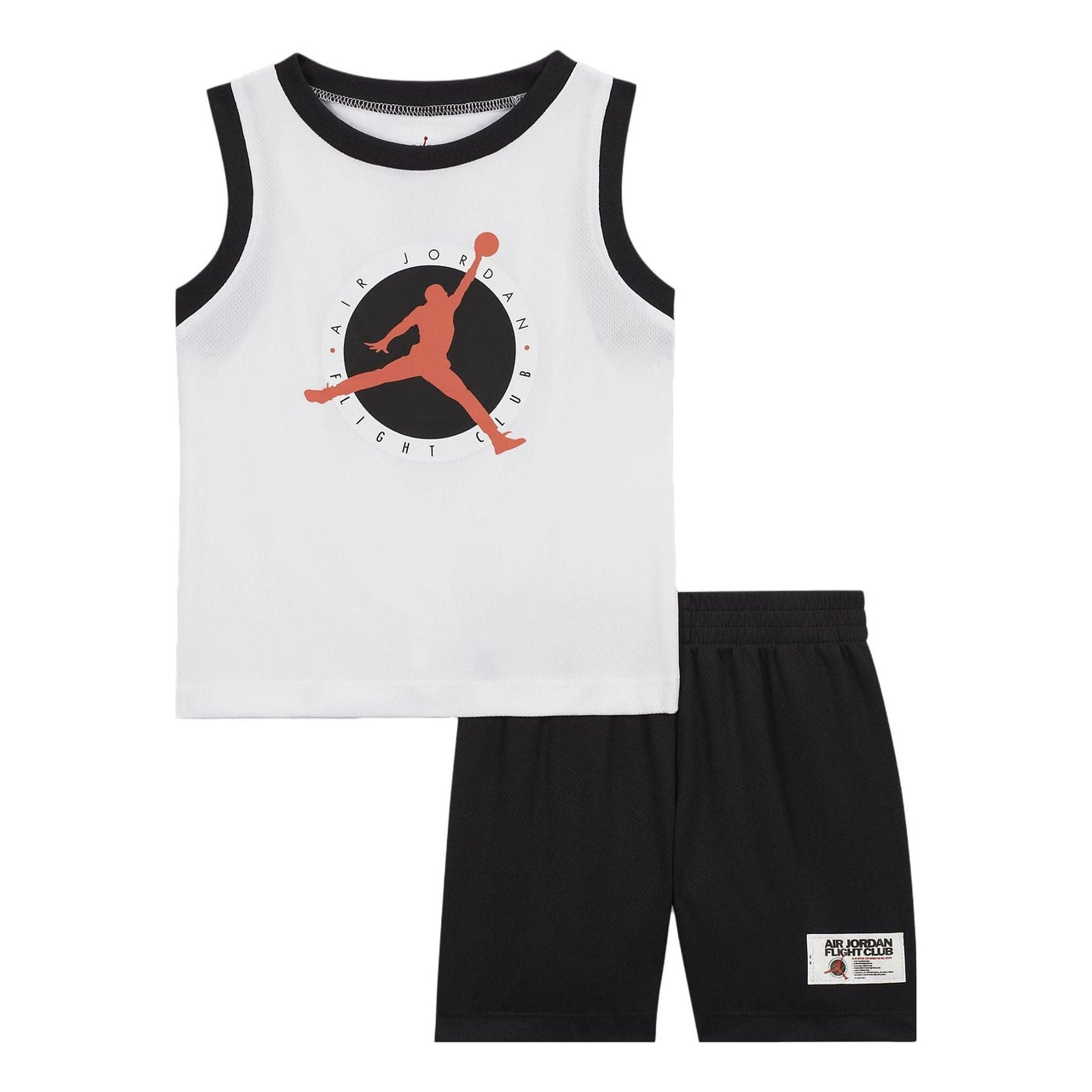 (GS) Air Jordan MJ Flight MVP Jersey Set 'White' 65C374-G0T