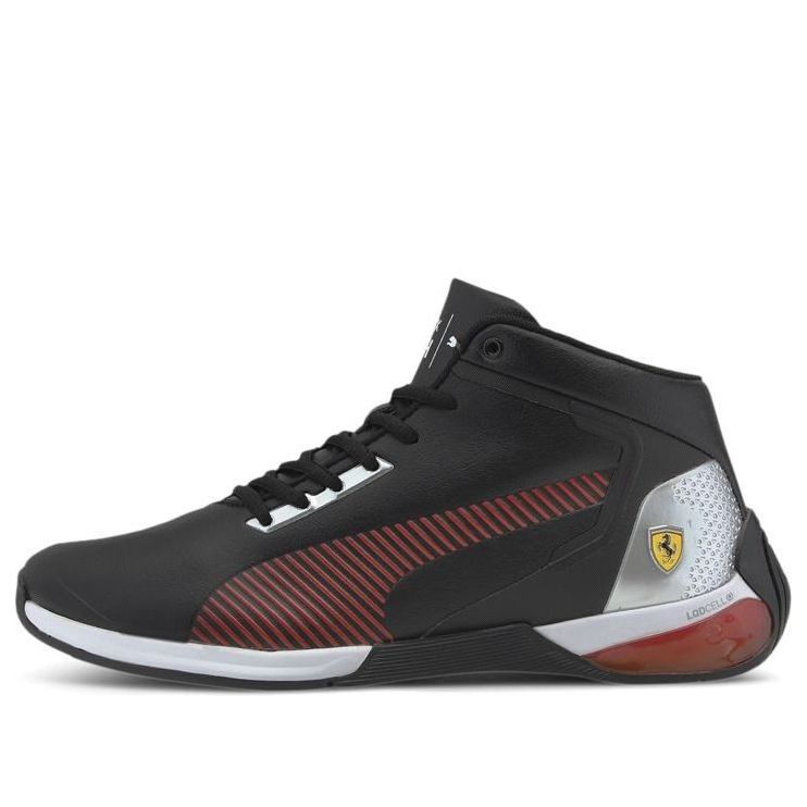 PUMA Scuderia Ferrari x Kart Cat X Mid 'Black Rosso Corsa' 306549-01