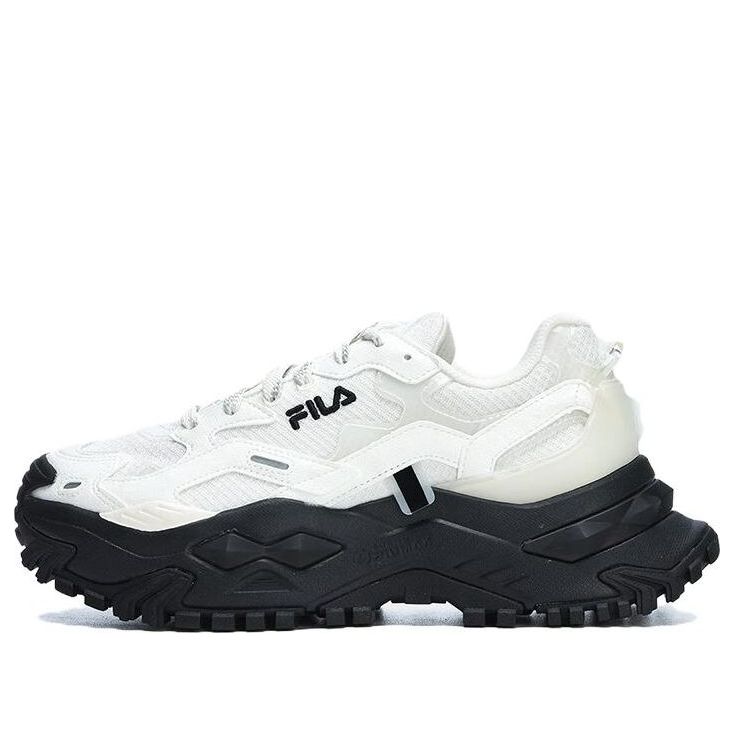 (WMNS) FILA FUSION Bianco Sneakers 'White Black' T12W321301FSW