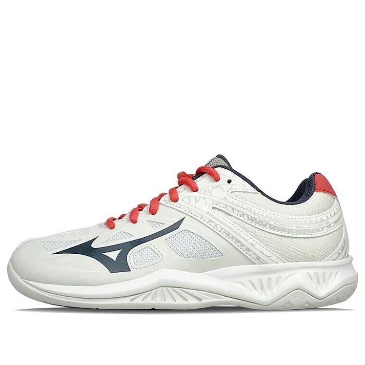 (WMNS) Mizuno Thunder Blade 2 Shoes 'White Red Grey' V1GC197055
