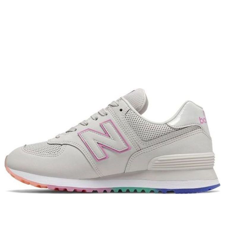 (WMNS) New Balance 574 'Linen Fog Candy Pink' WL574SOL