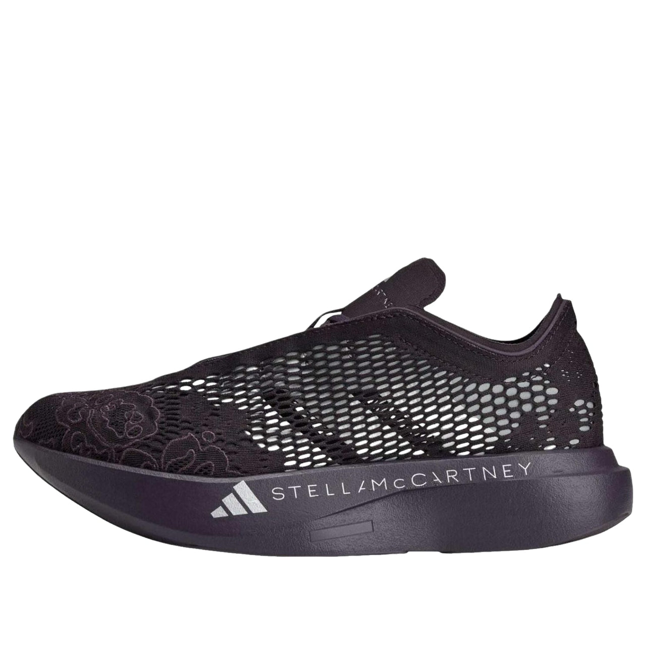 (WMNS) adidas x Stella McCartney Adizero Evo SL 'Black Reflective Silver' KK4222