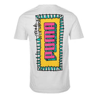 PUMA Back Large Logo Loose Short Sleeve White 579124-02
