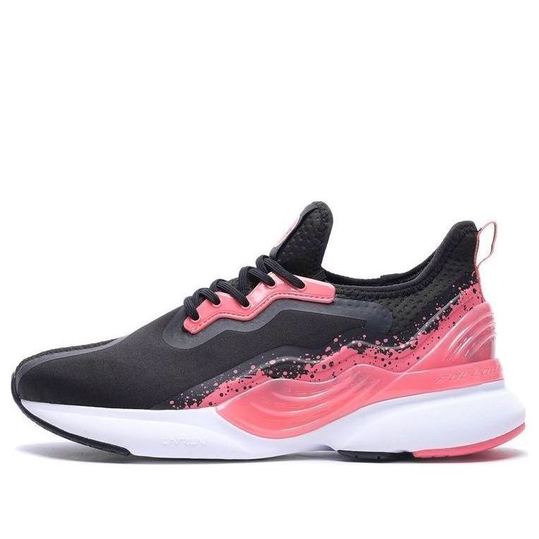 (WMNS) Li-Ning Crazy Run X 'Orange Red' ARHP076-1