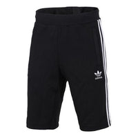 adidas originals Logo Printing Stripe Sports Shorts Black CE1542