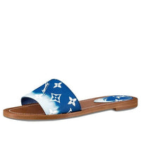 (WMNS) LOUIS VUITTON Lock It Slides 'Blue Monogram' 1A7TO6