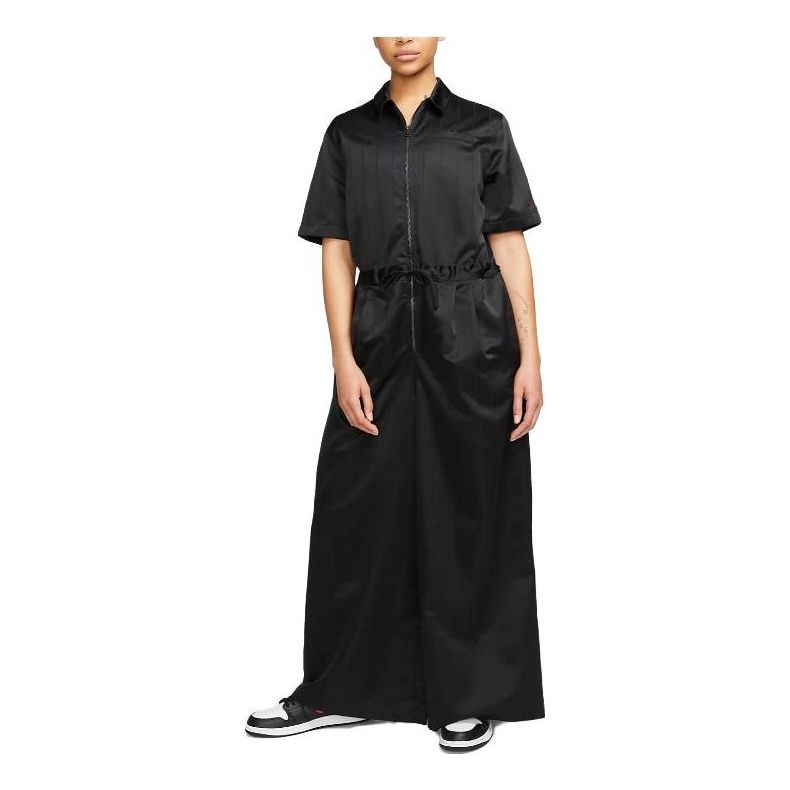 (WMNS) Air Jordan Heritage Woven Jumpsuit 'Black' DM5235-010