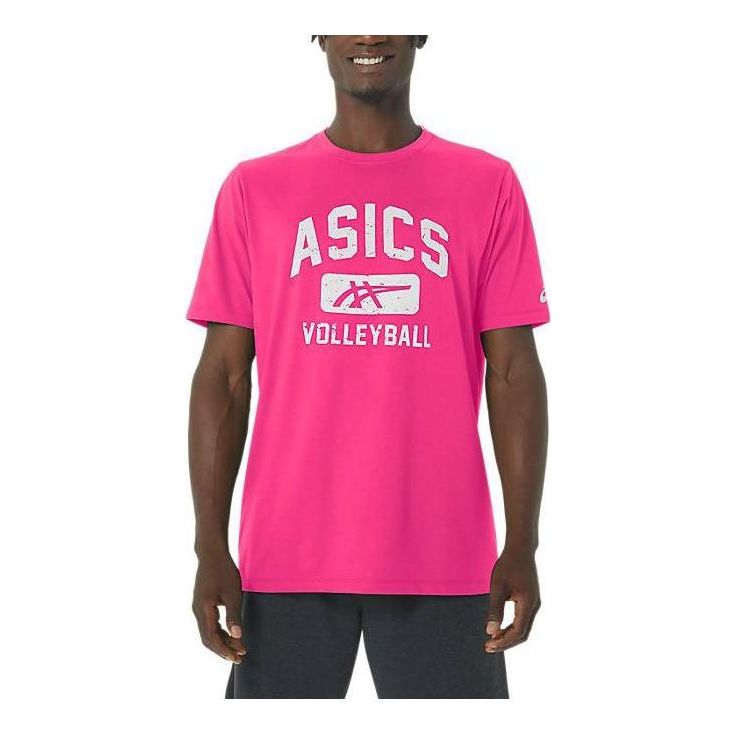 ASICS Volleyball Graphic T-shirt 'Hot Pink' 2053A157-670