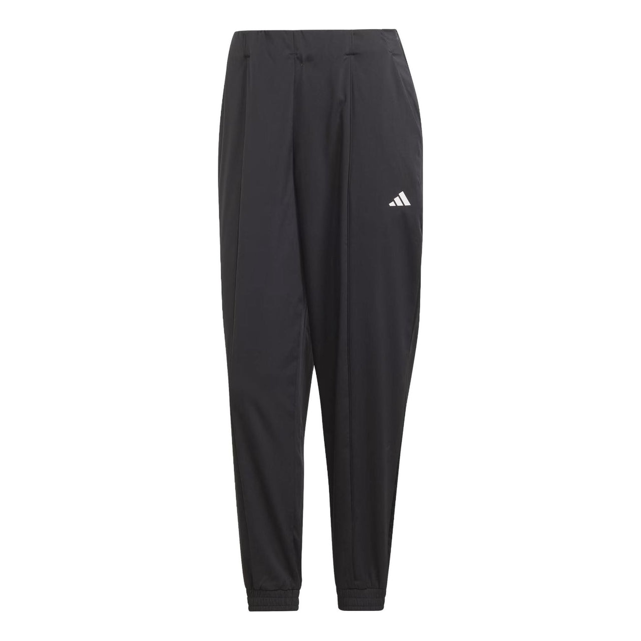 (WMNS) adidas Aeroready Train Essentials Minimal Branding Woven Pants Logo 'Black' IJ5923