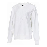 (WMNS) Converse All Star Sweatshirts 'White' 10019811-A07