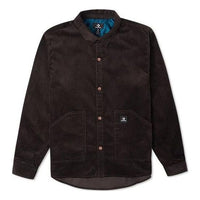 Converse Corduroy Button Shirt 'Dark Brown' 10024006-A03