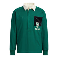 adidas Anti University Polo Shirt 'Dark Green' HY7236