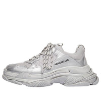 Balenciaga Triple S Sneaker 'Silver Metallic' 536737W2FS28100