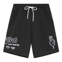Li-Ning Summer Soul Party Graphic Shorts 'Black' AKSS297-1