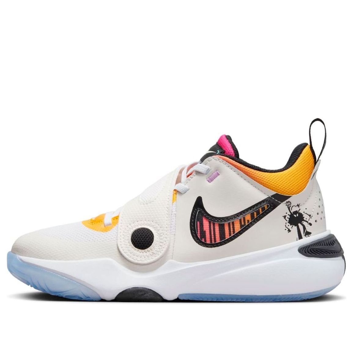 (GS) Nike Team Hustle D 11 Basketball Shoes 'Doodles' FJ7688-101