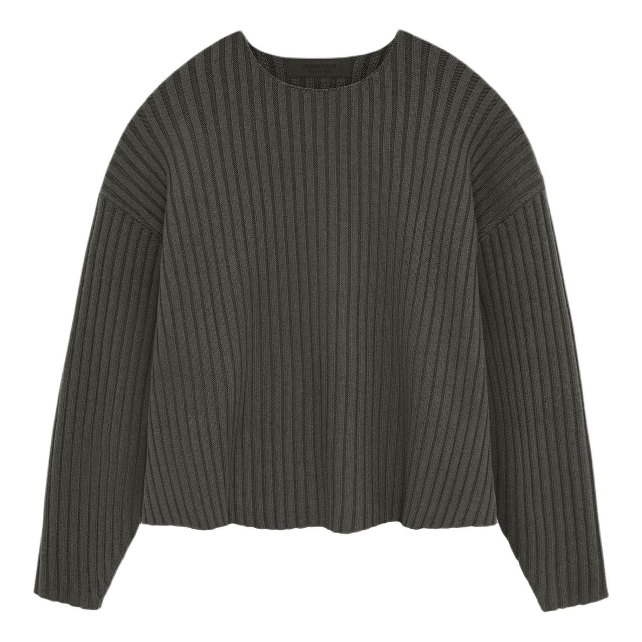 (WMNS) Fear of God Essentials SS24 Raw Neck Sweater 'Ink' 192SP244670F