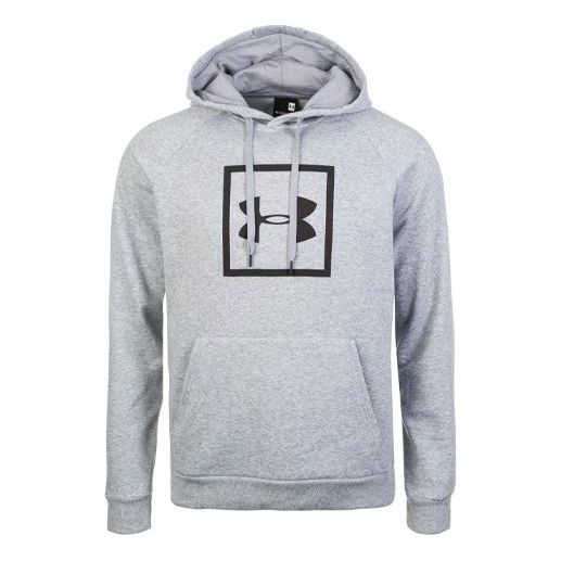Men's Under Armour Rival Fleece Logo Gray 1329745-035