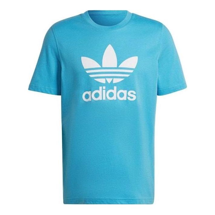 adidas originals Adicolor Classics Trefoil T-shirt 'App Sky Rush' HE9513