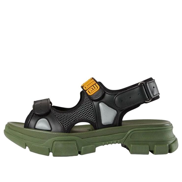 Gucci Sandal Sega 'Black Green' 546064-DIR10-1065