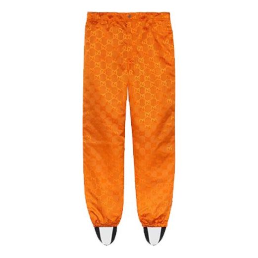 Gucci Off The Grid Series Sports Long Pants Orange 631111-ZAEBN-7500