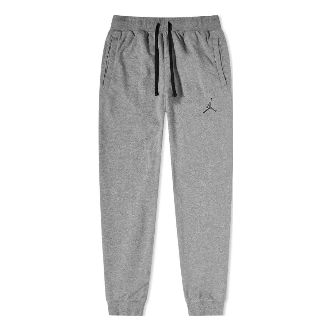 Air Jordan Classic Flying Drawstring Bundle Feet Sports Pants Men's Grey DA9858-091