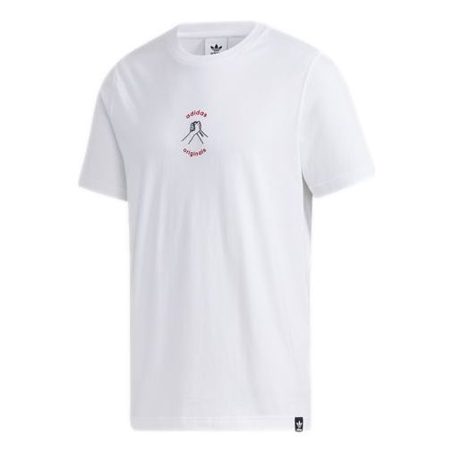 adidas originals MIC Graphic T 1 Sports Short Sleeve White GP3483