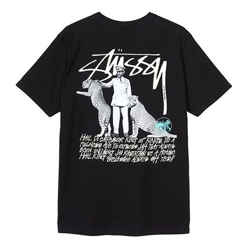 Stussy Unisex Emperor Logo Printing Black 1904474-BLACK