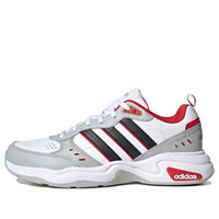 adidas neo Strutter 'White Gray Red' H05536