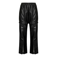 (WMNS) adidas Always Original Faux Leather Track Pants 'Black' HF2017
