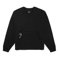 Vans AP OTW Test Fleece Crew Sweater 'Black White' VN0A54OLBLK
