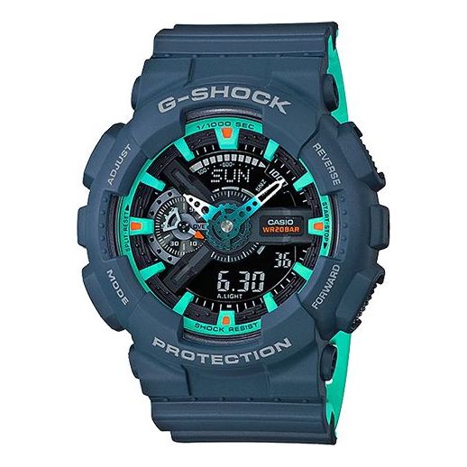 CASIO G-Shock Analog-Digital 'Blue' GA-110CC-2A