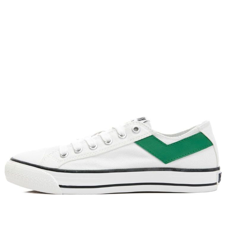 PONY Low Leisure Canvas Shoes White 02M1SH01RW