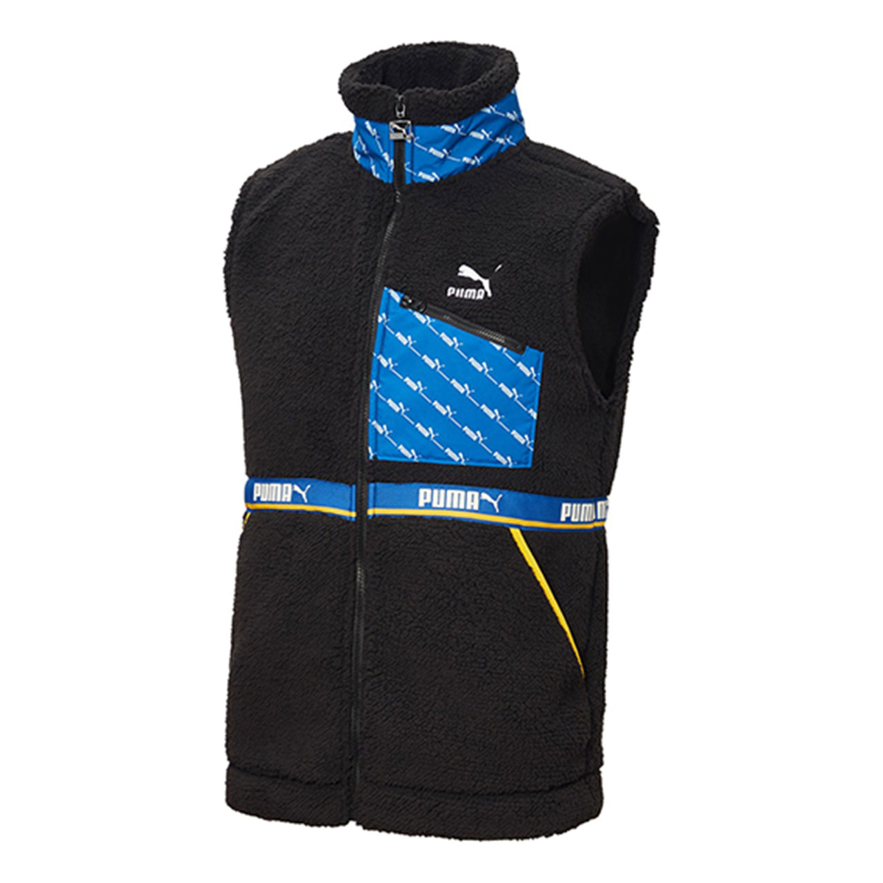 PUMA Sherpa Vest 'Black Blue White' 532169-01