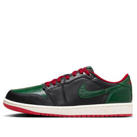 (WMNS) Air Jordan 1 Retro Low OG 'Black Gorge Green' CZ0775-036