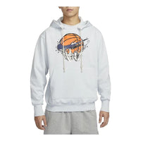 Nike Dri-FIT Standard Issue Basketball Hoodie 'Grey' FB7138-025