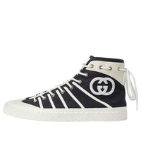 Gucci GG Tortuga High Sneakers 'Black White' 741893-FABJU-1297