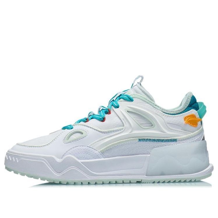 (WMNS) Li-Ning Counterflow Low 'White Green Blue' AGCR290-2