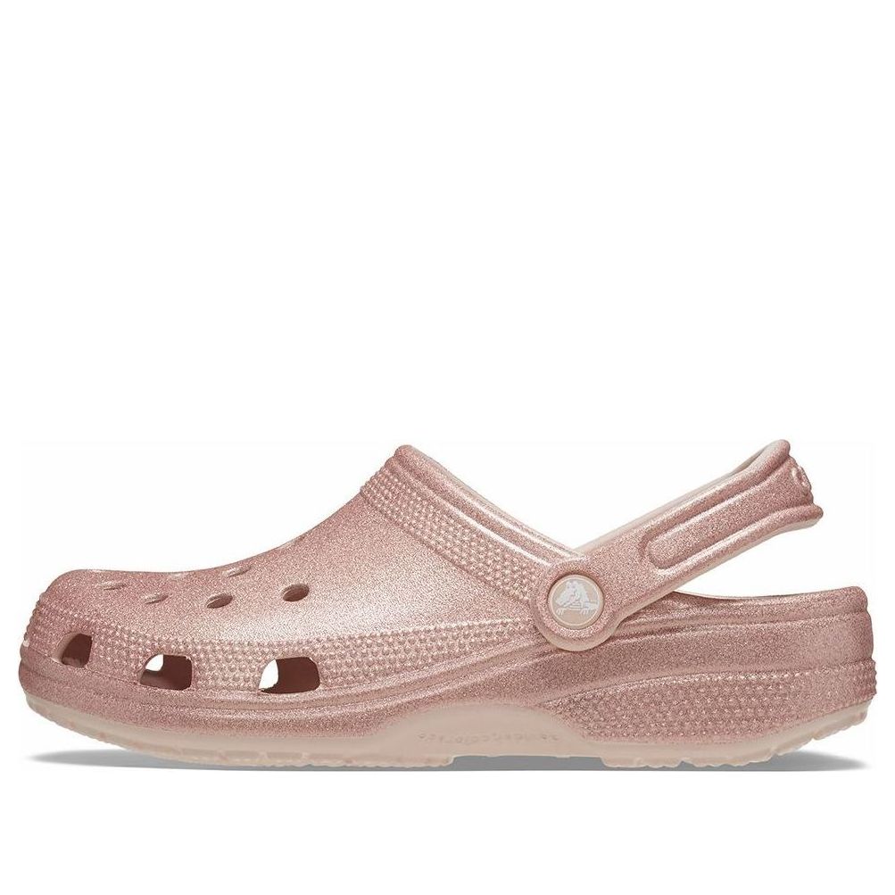 (WMNS) Crocs Classic Glitter Clogs 'Pink' 205942-6WV