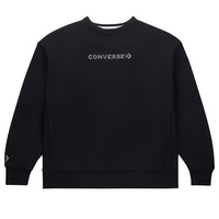 Converse Gold Standard Crew Neck Sweatshirt with Swarovski Crystals 'Black' 10027136-A01