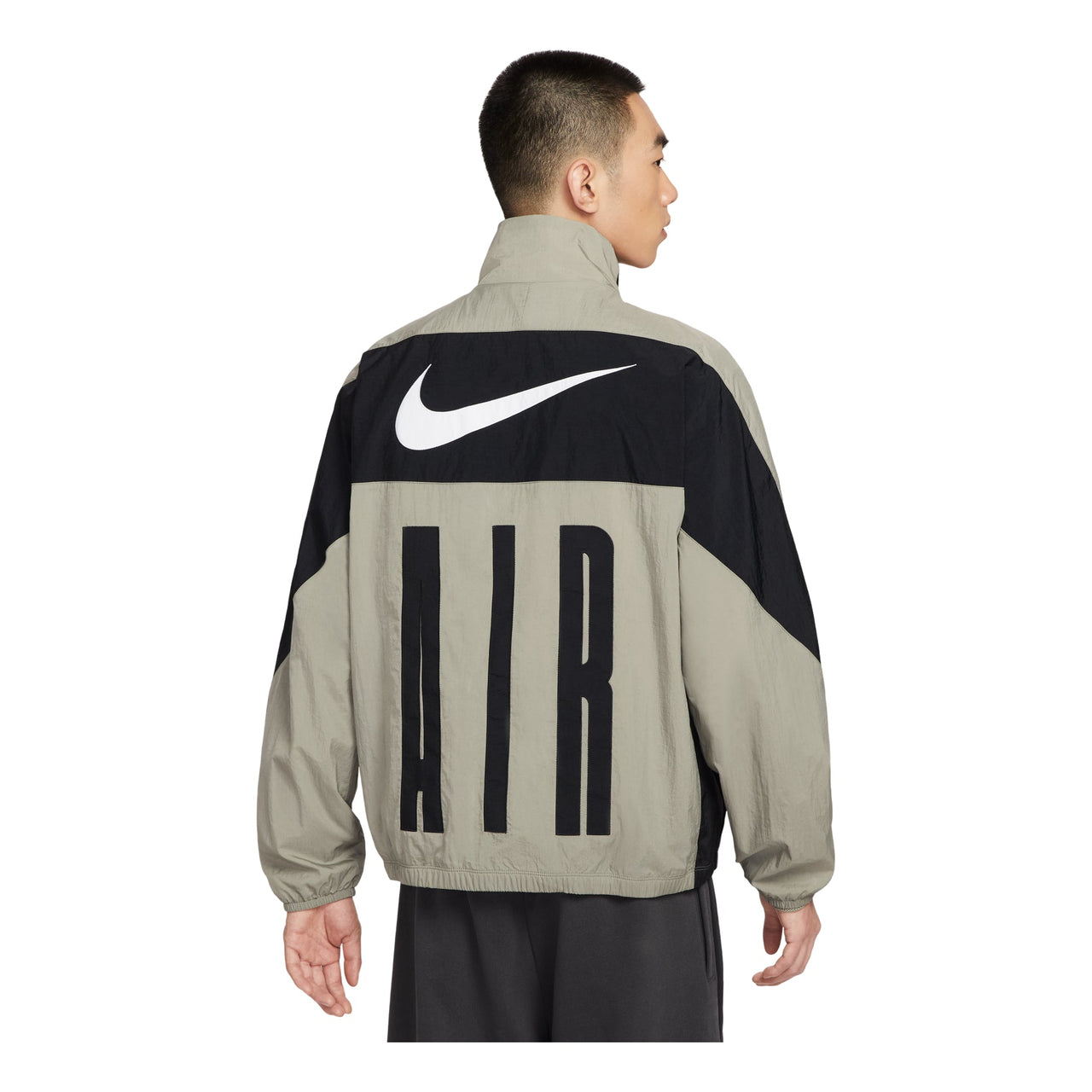 Nike Air Woven Track Jacket Loose Fit 'Light Army Black' HV0881-320