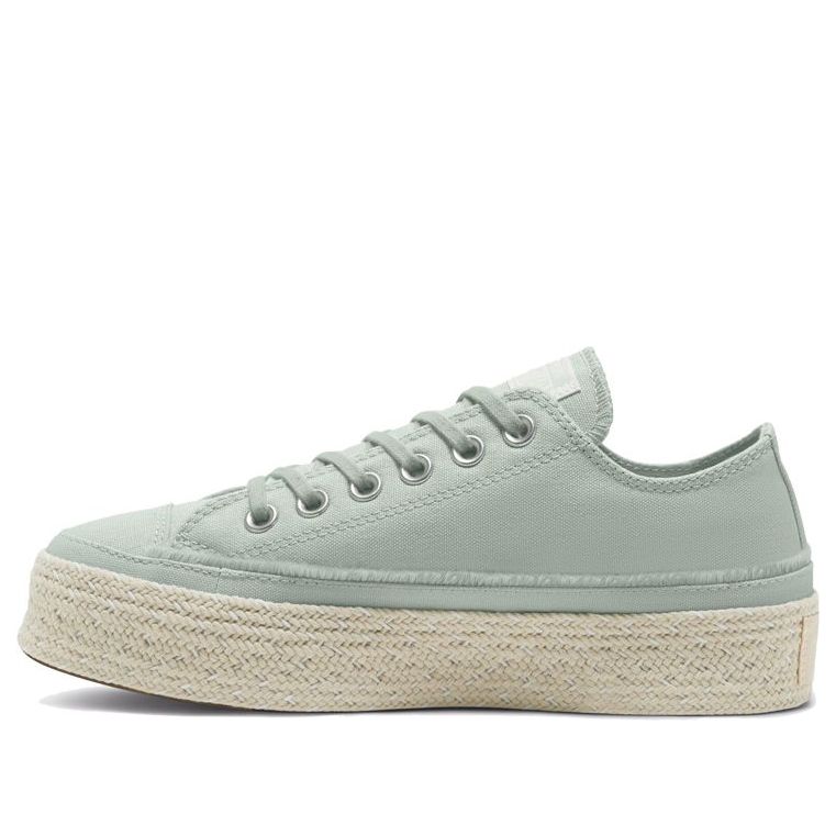 (WMNS) Converse Chuck Taylor All Star Espadrille Low 'Trail to Cove - Green Oxide' 567907C