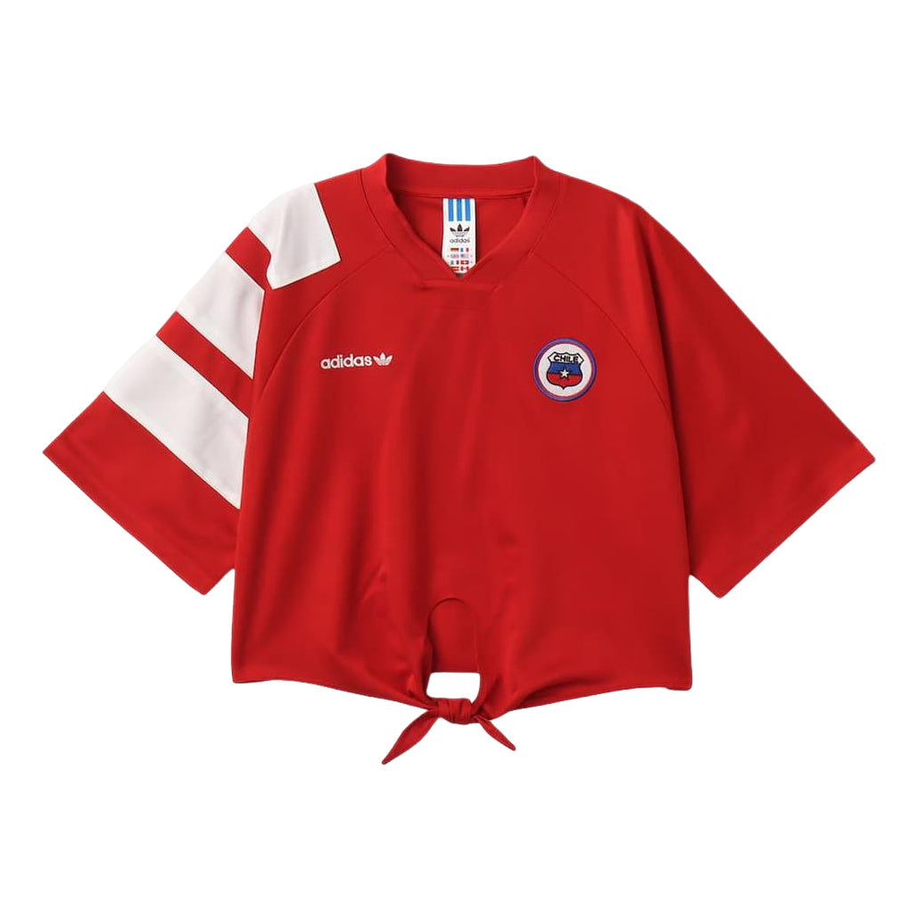 (WMNS) adidas Chile Reconstructed Bringback Jersey Asia Sizing 'Team Power Red 2' KD0968