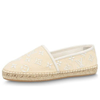 (WMNS) LOUIS VUITTON Starboard Flat Espadrille Shoes 'Baby Yellow' 1ABTXK