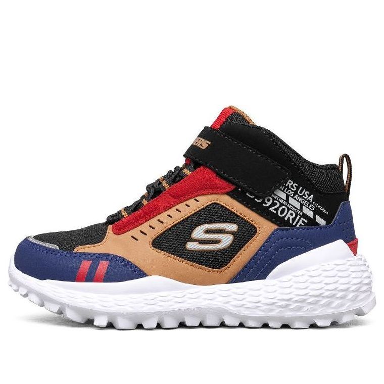 (GS) Skechers Los Angeles Sport Shoes 'Tan Black Blue' 660083L-BKNV