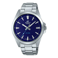 CASIO Male EDIFICE Japan / South Korea Fashion Waterproof Silver Analog EFV-140D-2AV