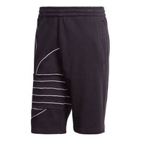 adidas originals MENS Logo Print Sports Shorts Black GE0821