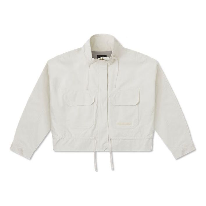 (WMNS) Converse De Luxe Jacket Asia Sizing 'White' 10026915-A01