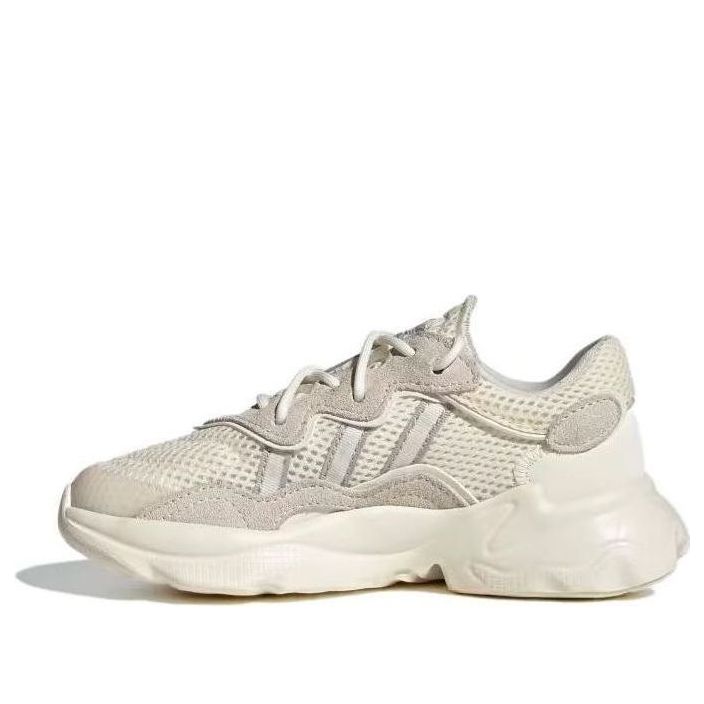 (GS) adidas Originals Ozweego Shoes 'Off White Silver Metallic' HP9120